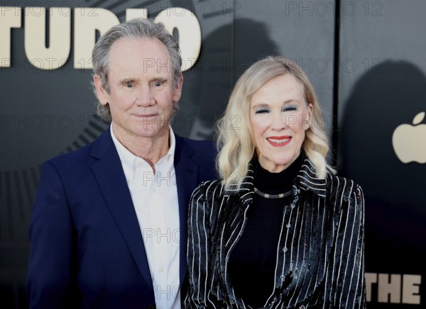 Bo Welch and Catherine O'Hara at Apple TV+ Series World premiere of 'The Studio' held at the Academy Museum of Motion Pictures in Los Angeles, USA on March 24, 2025, Los Angeles, California, USA, North America