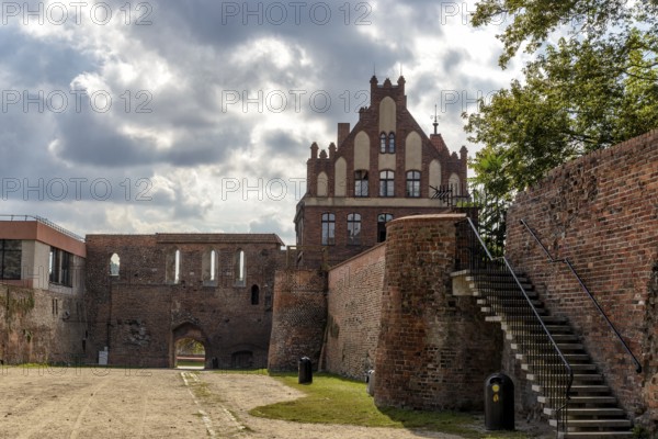 Historic old town centre of Torun in eastern Poland