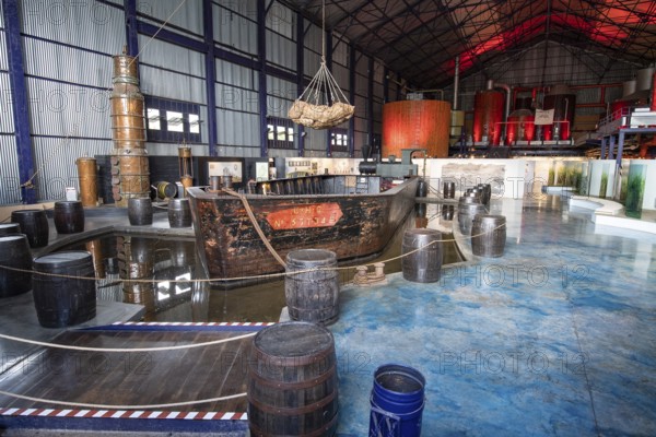 Exhibition Hall, Sugar Museum, L'Aventure du Sucre, Pamplemousses, Indian Ocean, Island, Mauritius, Africa