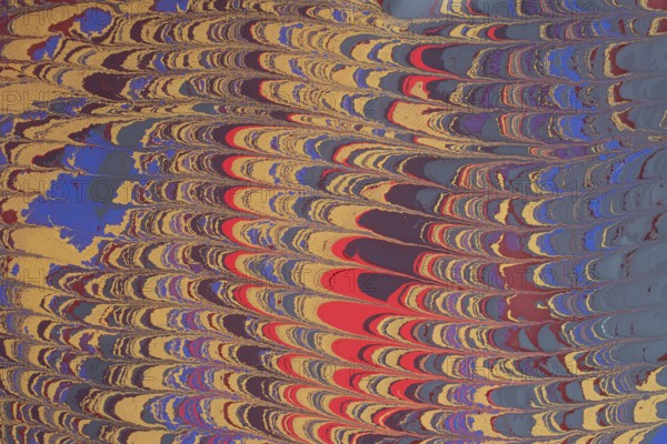 Abstract creative marble pattern texture. Traditional art of Ebru marbling