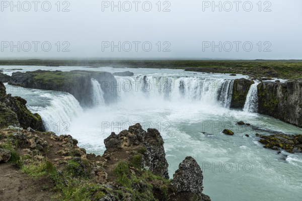 The Famous Godafoss waterfall in northern Iceland