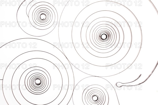 Steampunk details isolated on white. Mechanical clocks details, as a fantasy background