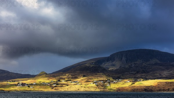 Landscape of Ilse of Skye, Edinburgh, Scotland, United Kingdom, Europe