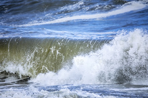 An image of a stormy ocean scenery background