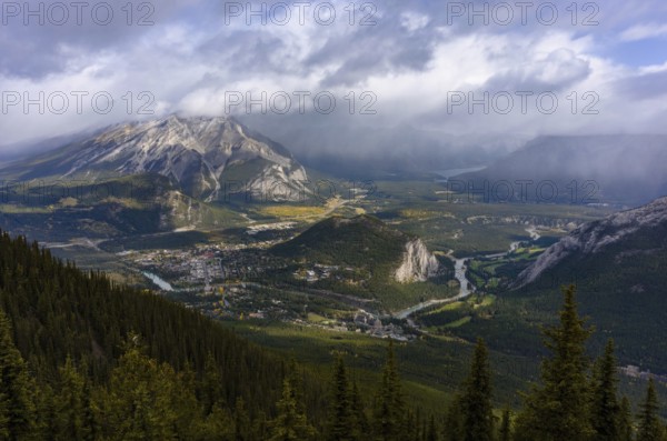 Sulphur Mountain Banff, Alberta Kanada travel destination