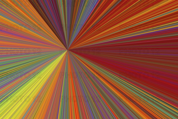 Abstract colorful semi circle geometric pattern design and background