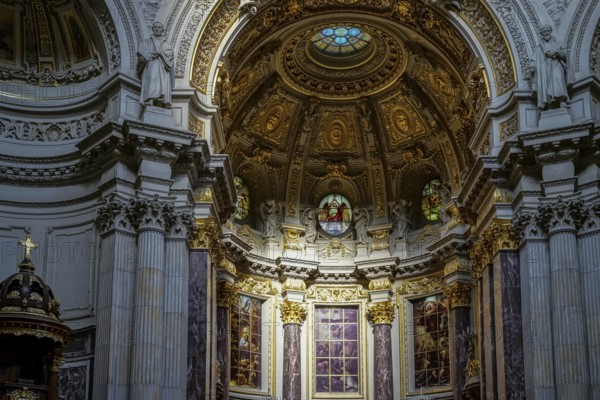 Detail of the Cathedral in Berlin