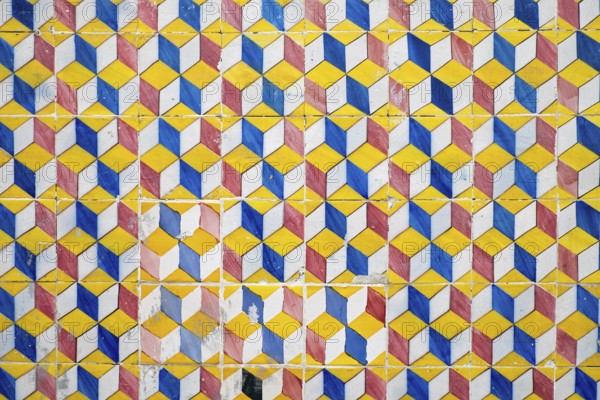 Old tile wall in Portugal