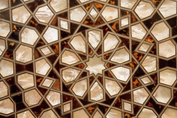 Ottoman art example of Mother of Pearl inlays from Istanbul