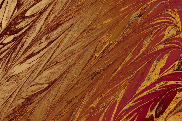Abstract marbling floral pattern for fabric, tile design. background texture