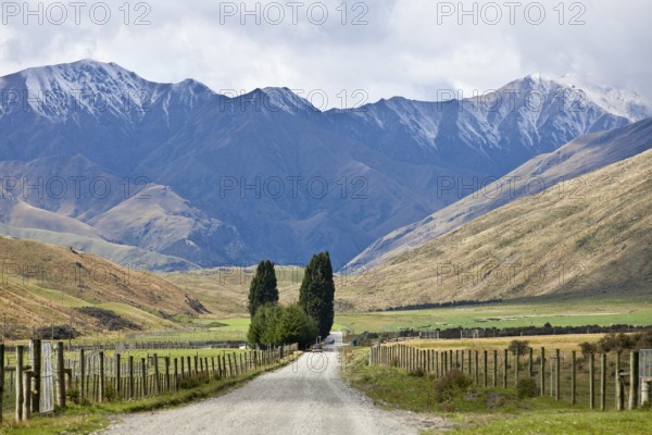 Landscape in the Wanaka Region, New Zealand, South Island, Oceania