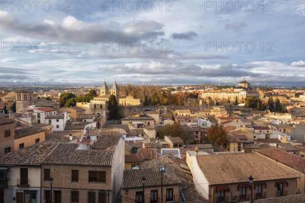 Toledo, Spain old town cityscape