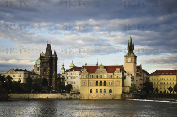 Early Evening In The Prague, Czech Republic Prague, Czech Republic, Europe