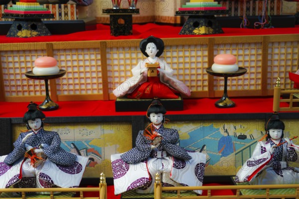 Doll Festival of tiers (Japanese culture). Shooting Location: Yokohama-city kanagawa prefecture