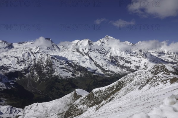 On the Großglockner High Alpine Road in autumn