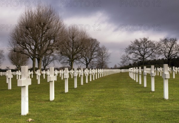 American war cemetery near Margraten in the Dutch province Limburg