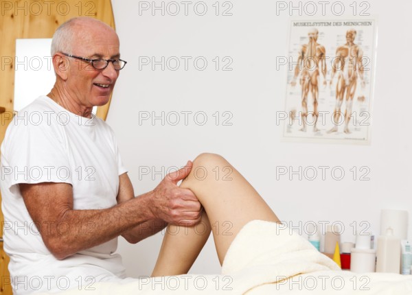 Relaxation, peace and well-being through a massage. Lymphatic drainage Austria
