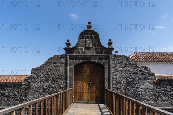 The fortress Castillo de Santa Catalina, Santa Cruz de la Palma, La Palma, Canary Islands, Spain, Europe
