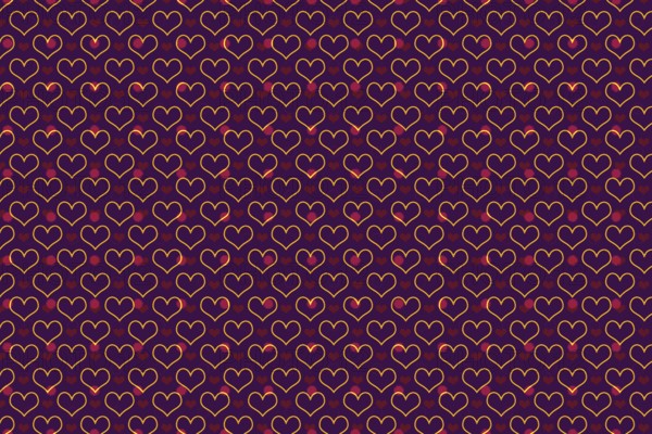Valentine's Day template with heartsfor banners, inviations, advertisements, cards