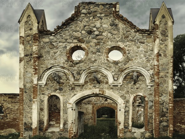 Stone ruins of the old castle