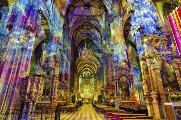 St Stephen's Cathedral in the city of Vienna in Austria