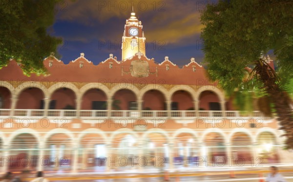 Merida city Town hall of Yucatan in Mexico