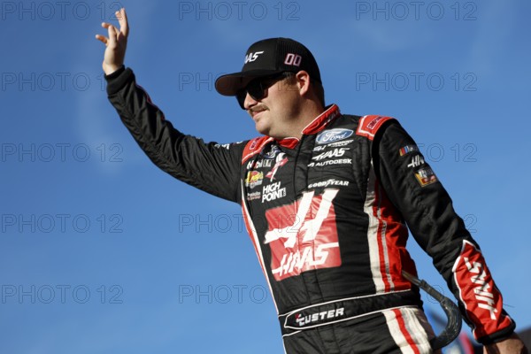 COLE CUSTER (00) gets introduced for the National Debt Relief 250 at Martinsville Speedway in Ridgeway, VA, Ridgeway, United States of America
