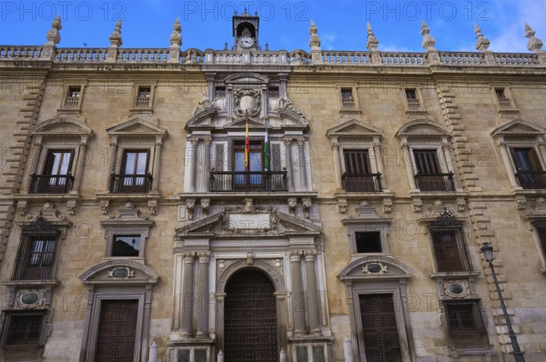 Granada Royal Jail and Chancellery in Spain of Andalusia