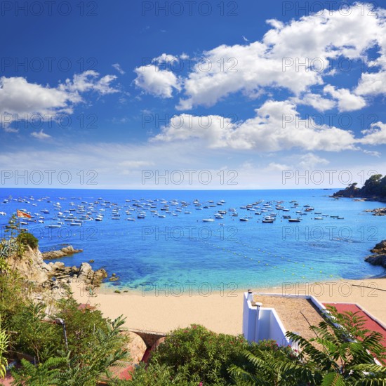 Calella de Parafrugell in Costa Brava of Girona at Catalonia Spain