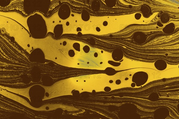 Ebru marble effect pattern design for print