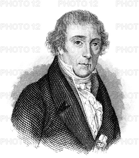 Antonio Scarpa, 1752-1832, an Italian anatomist and professor, Antonio Scarpa, 1752-1832, ein italienischer Anatom