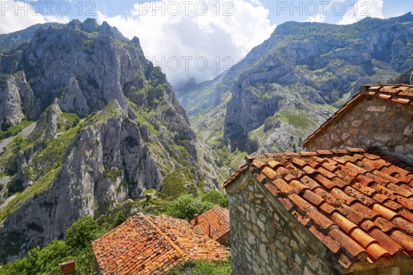 Naranjo de Bulnes peak Urriellu in Picos de Europa of Asturias Spain