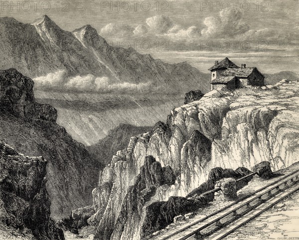The Mont Cenis Pass Railway, Savoie, France, 1868 to 1871, Europe