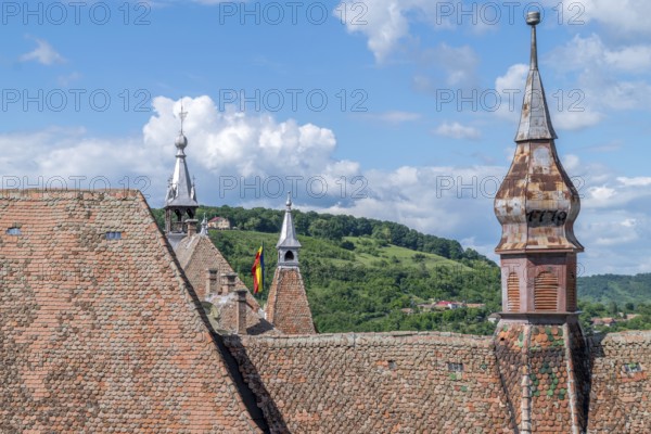 Sighisoara Evangelical Church on a sunny day