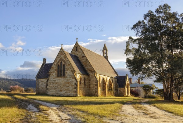 St Peters Anglican Church was dedicated in 1867, Fingal, Tasmania, Australia, Oceania