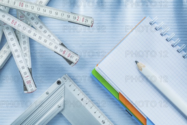 Try square checked notepad pencil tape measure