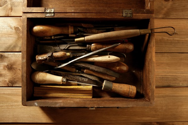 Craftman carpenter hand tools artist craftmanship
