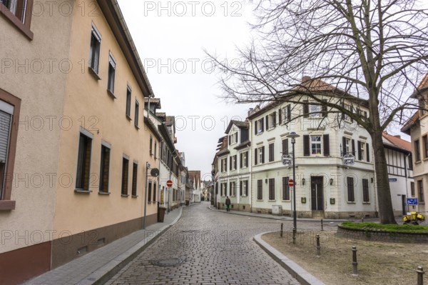 Views in the historic town Worms in Germany with interesting buildings
