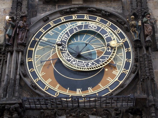 Prague, Altstätt town hall with astronomical clock