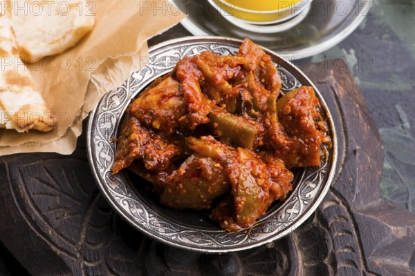South Indian Lemon Pickle is a spicy tangy pickle