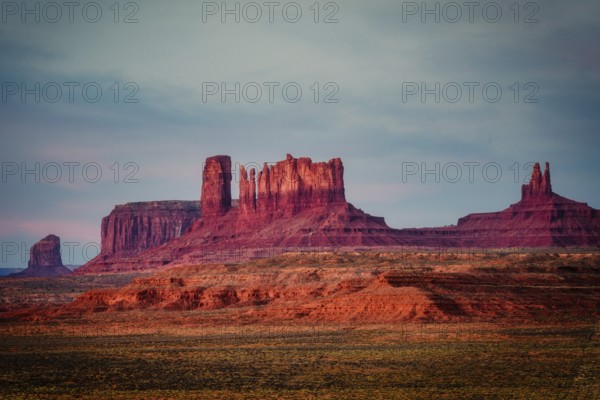 USA Arizona Forrest Gump Hill Point in sunrise