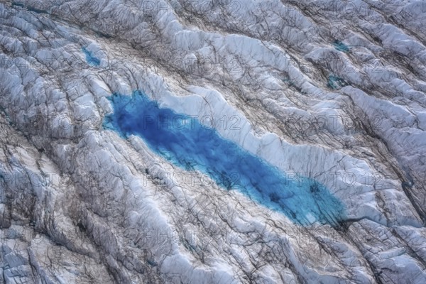 Greenland Ilulissat glaciers at fjord Disco Bay West Greenland