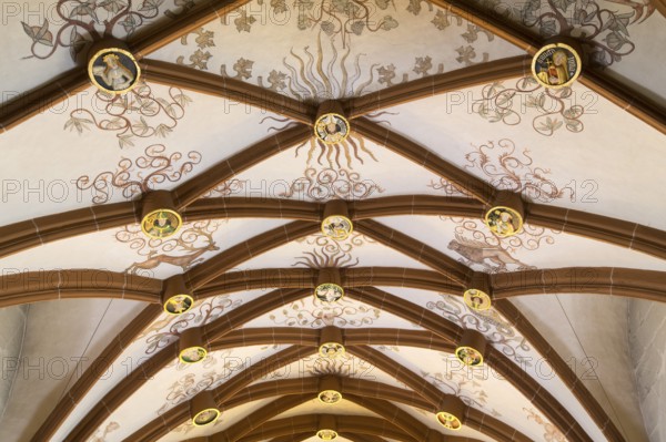 Vault in the nave, St., Sankt, Saint