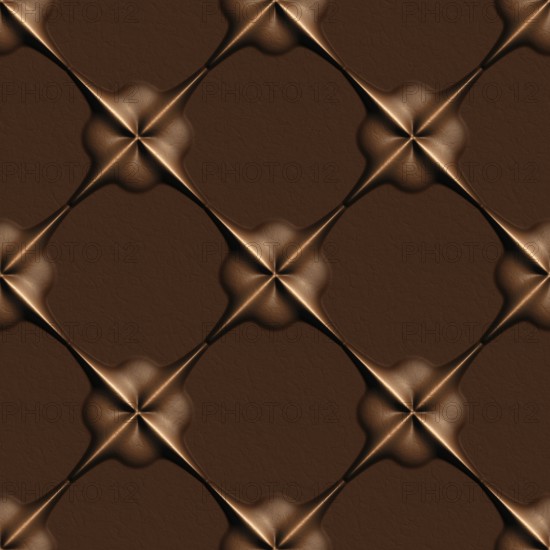 Brown Skin Illustrations, 3D seamless background pattern
