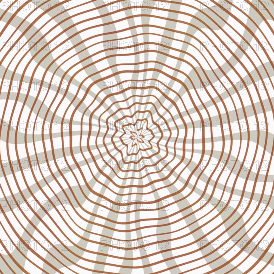 2d illustration of an abstract circles background