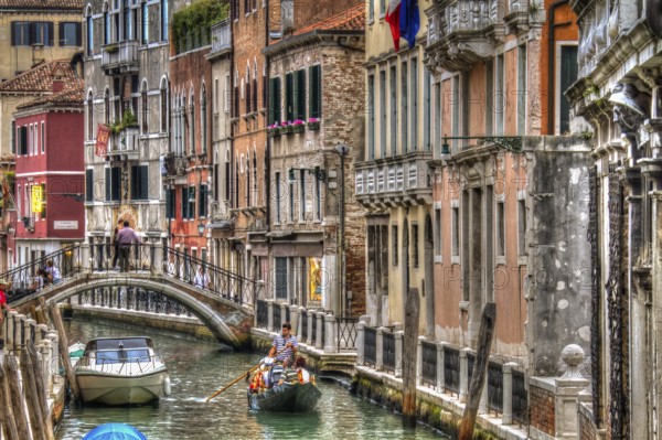 Small waterway in Venice