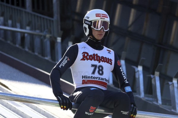 Simon Vöhringer (SC Hinterzarten) at the Alpencup Ski Jumping Hinterzarten 2024, Hinterzarten, Germany / Germany