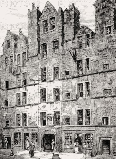 Tailor's Hall, Cowgate, Edinburgh, Scotland, 19th century