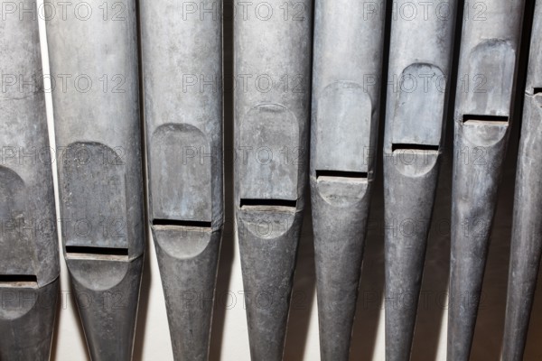 Pipes of an organ
