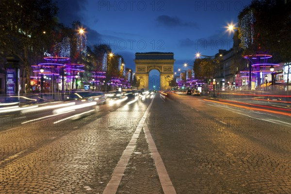 Champs elysees, Paris, France, Europe